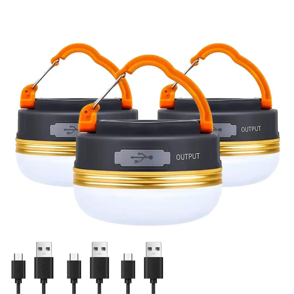 10W High Power Camping Light – USB Rechargeable LED Lantern - 3-Pack - 10W High Power Camping Light – USB Rechargeable