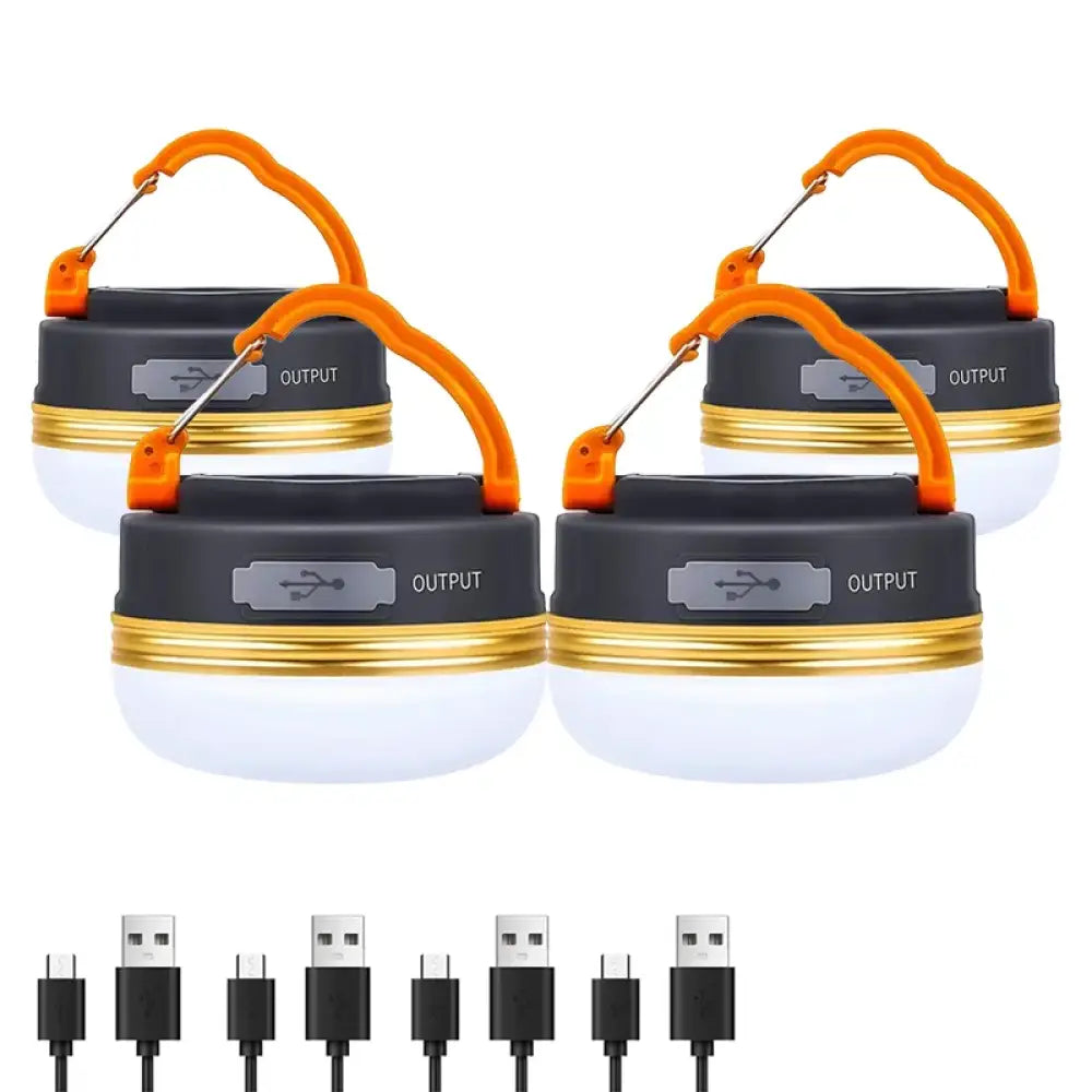 10W High Power Camping Light – USB Rechargeable LED Lantern - 4-Pack - 10W High Power Camping Light – USB Rechargeable