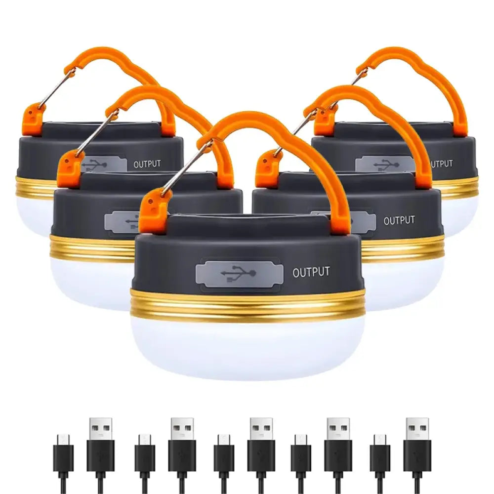 10W High Power Camping Light – USB Rechargeable LED Lantern - 5-Pack - 10W High Power Camping Light – USB Rechargeable