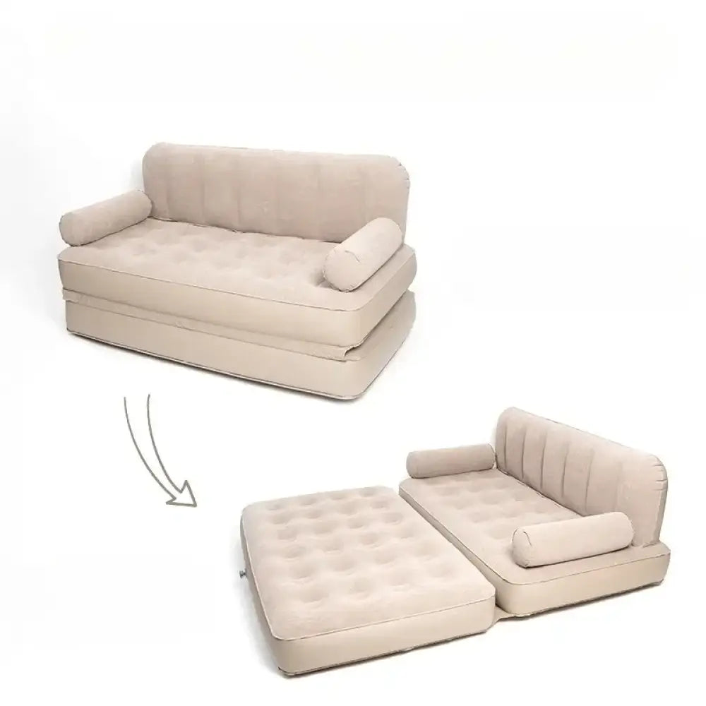 Automatic Inflatable Camping Sofa – Folding Portable Air Couch - Sofa - With Pump - Automatic Inflatable Camping Sofa –