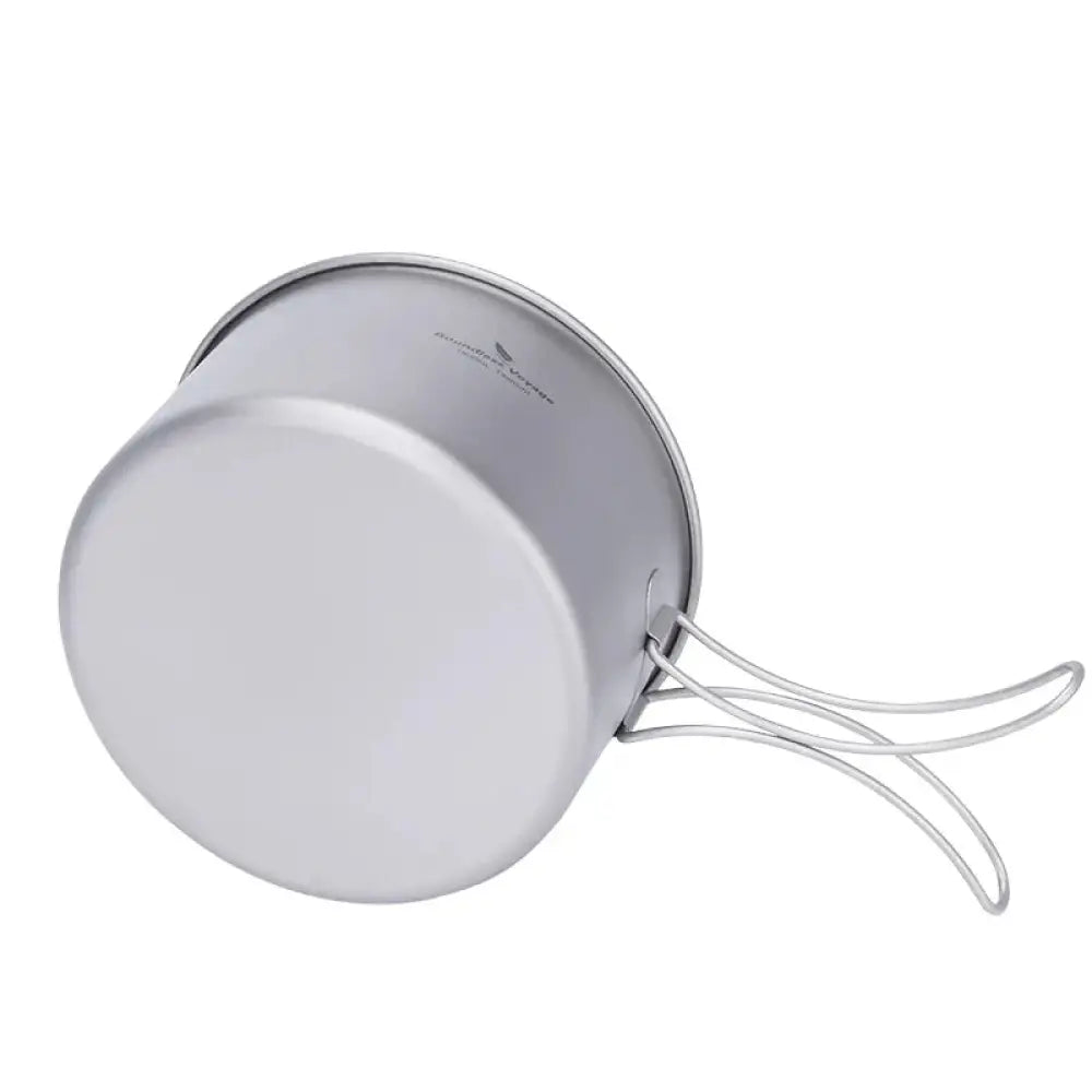 Boundless Voyage Titanium Cookware Set – Ultralight Pot & Kettle Kit (0.7L–2.4L) - Boundless Voyage Titanium Cookware