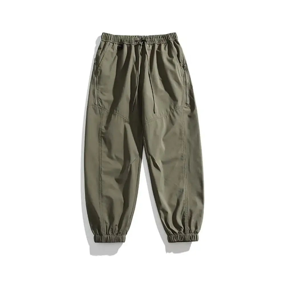 Men’s Waterproof Hiking Trousers – Windproof Outdoor Trousers with Breathable Design - Green / S - Men’s Waterproof