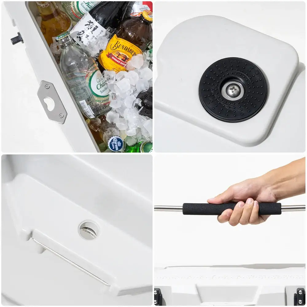 Mobi Garden 25 L Camping Ice Box – Portable Cooler for Food & Drinks - Mobi Garden 25 L Camping Ice Box – Portable