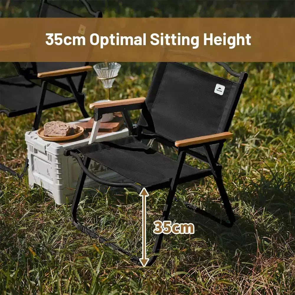 Naturehike Folding Camping Chair – Portable Wooden Frame Kermit Chair - Naturehike Folding Camping Chair – Portable
