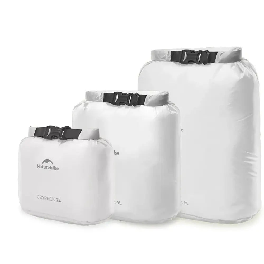 Naturehike Waterproof Dry Bag – 2L/4L/8L Compression Sack for Camping - Naturehike Waterproof Dry Bag – 2L/4L/8L