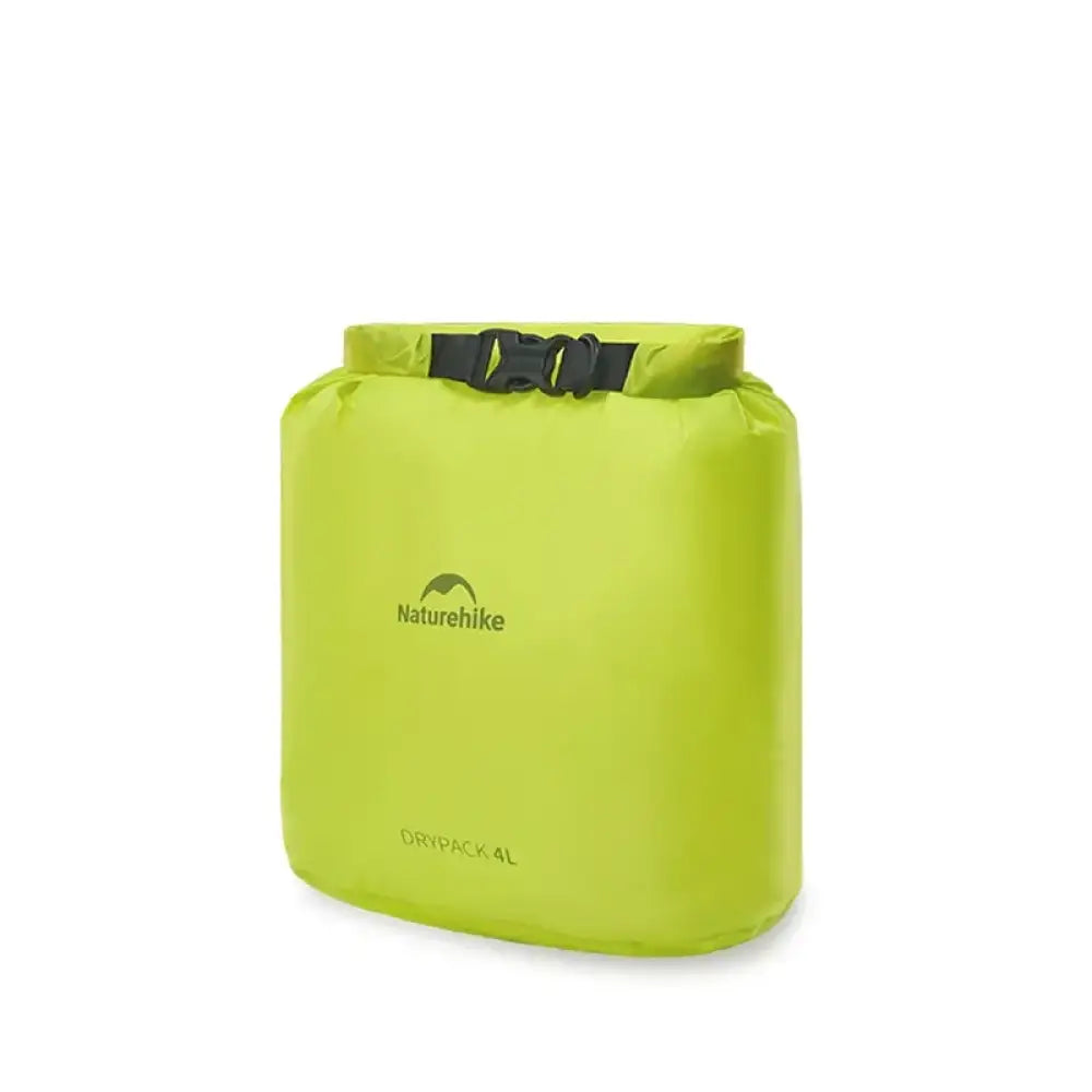 Naturehike Waterproof Dry Bag – 2L/4L/8L Compression Sack for Camping - 4L - Yellow - Naturehike Waterproof Dry Bag –