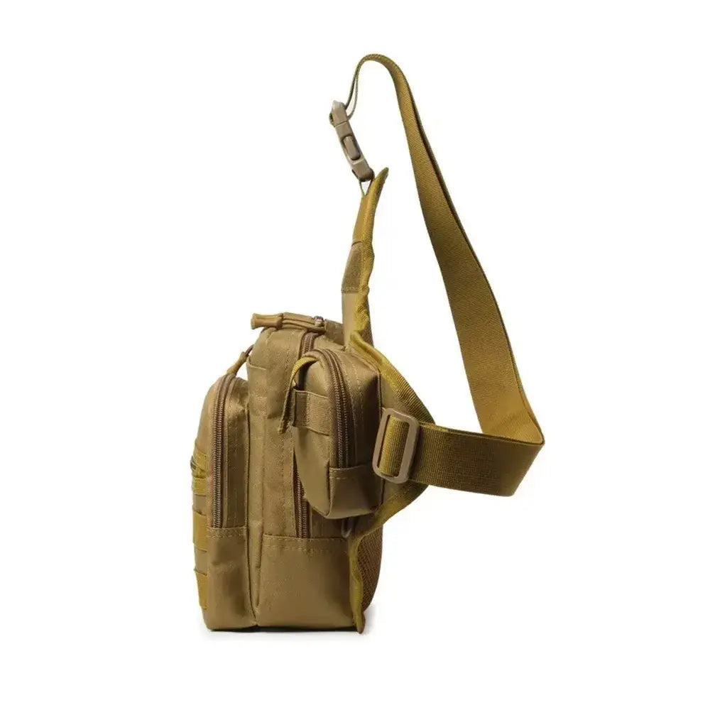 Tactical Chest & Waist Pouch – Crossbody Molle Fanny Pack for Outdoor Sports - Tactical Chest & Waist Pouch – Crossbody