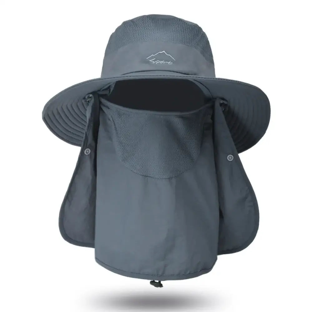 Waterproof Bucket Hat – Sun Protection Boonie Hat for Fishing & Hiking - Dark Grey / 56-62 cm - Waterproof Bucket Hat –