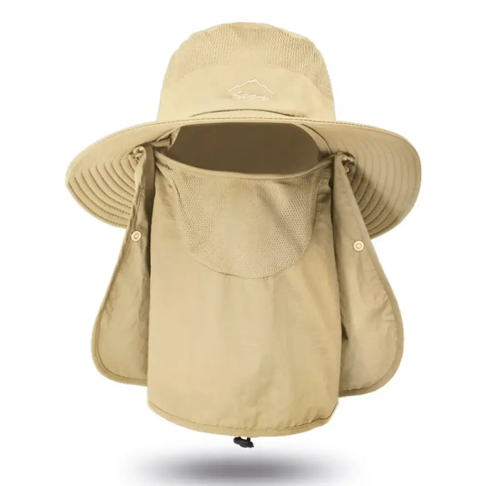 Waterproof Bucket Hat – Sun Protection Boonie Hat for Fishing & Hiking - Khaki / 56-62 cm - Waterproof Bucket Hat – Sun