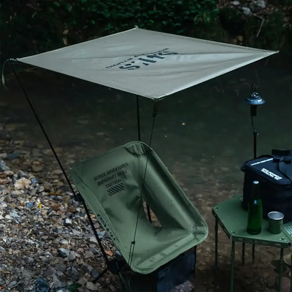 WellHike Folding Moon Chair – Lightweight Square Frame Beach & Picnic Chair - WellHike Folding Moon Chair – Lightweight