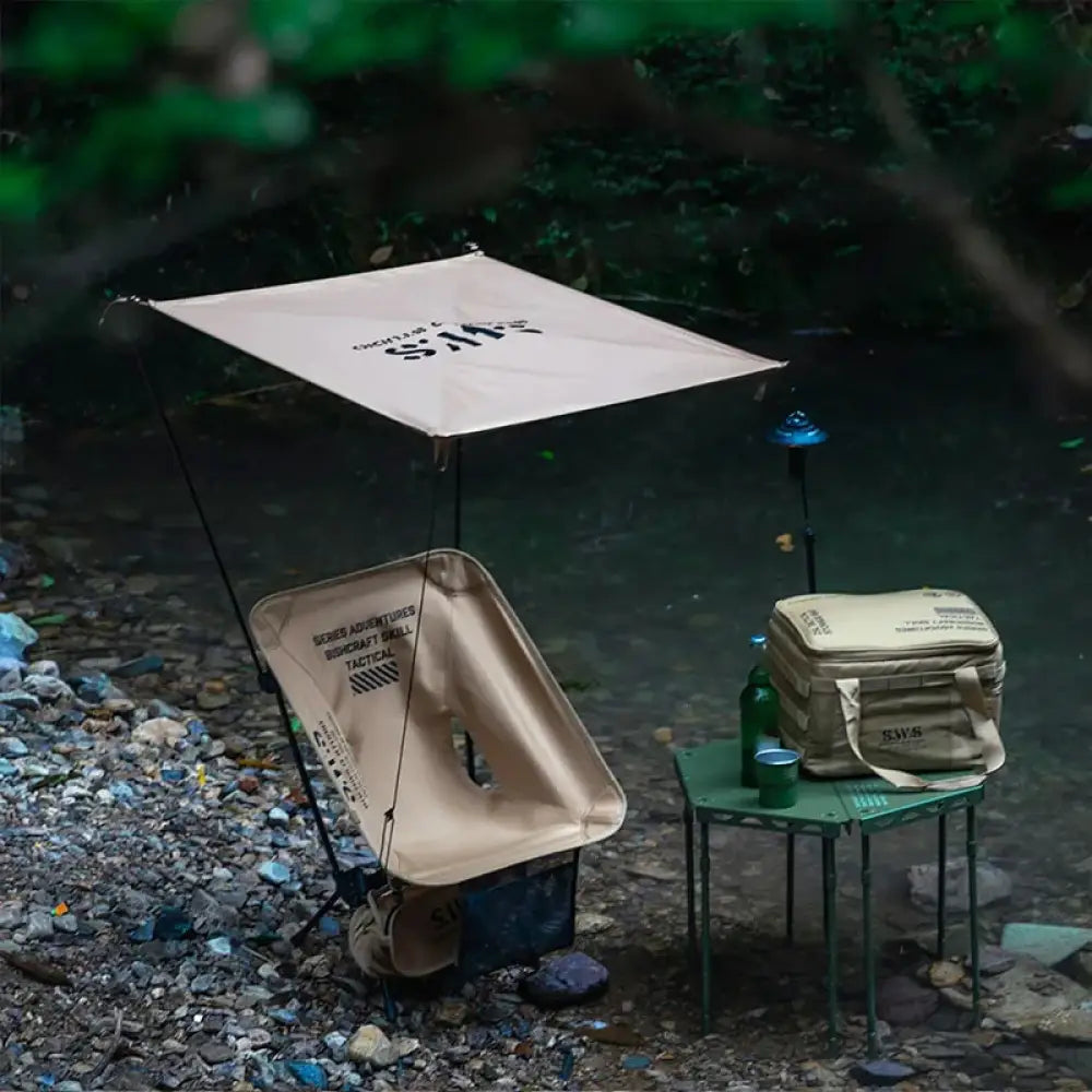 WellHike Folding Moon Chair – Lightweight Square Frame Beach & Picnic Chair - WellHike Folding Moon Chair – Lightweight