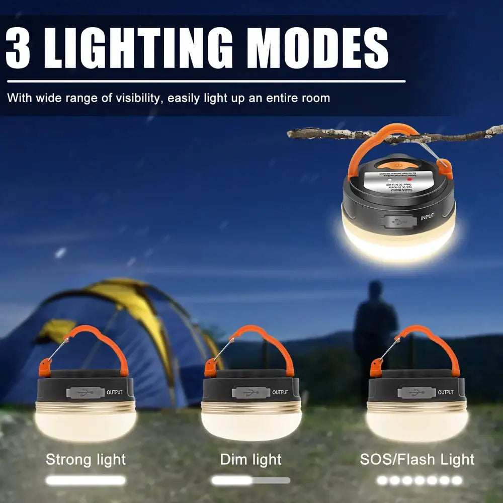 10W High Power Camping Light – USB Rechargeable LED Lantern - 10W High Power Camping Light – USB Rechargeable LED