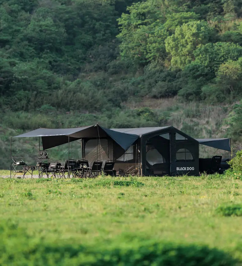 Naturehike BlackDog Inflatable Tent – PU5000 Waterproof Canopy with TPU Window