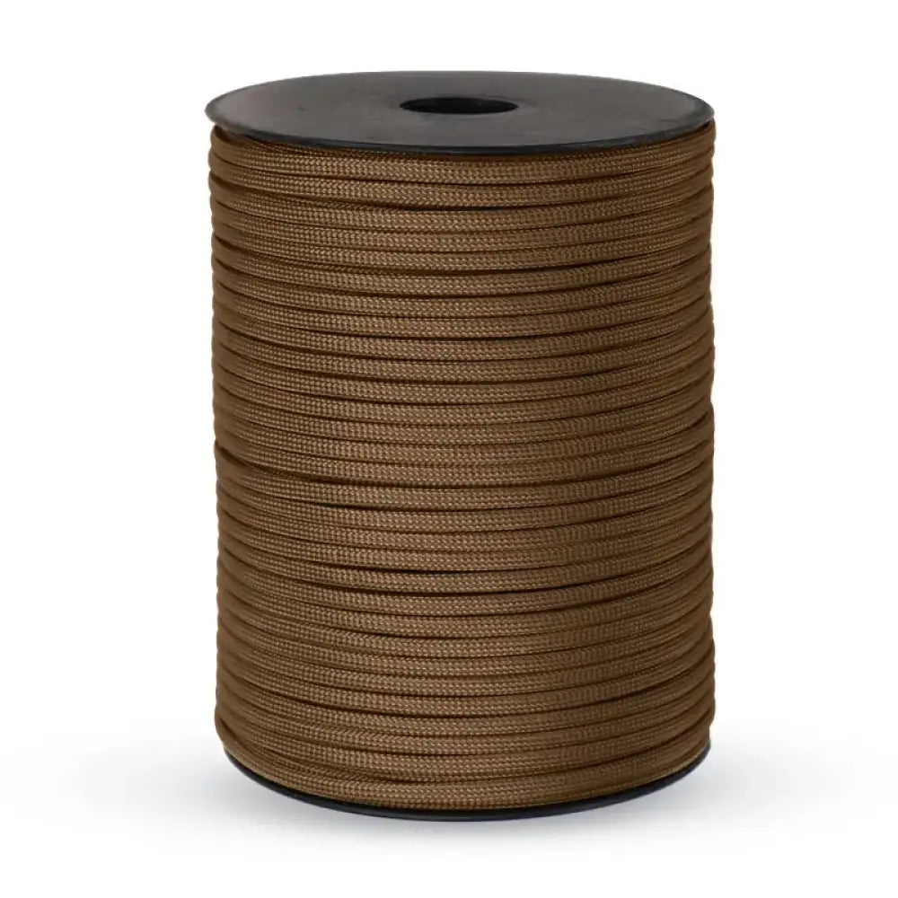 550 Paracord 9-Core Survival Rope – 4mm Military-Grade Cord for Camping - Brown / 30M - 550 Paracord 9-Core Survival