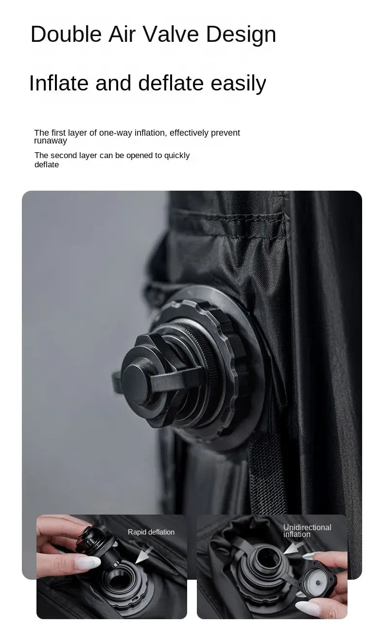 Naturehike BlackDog Inflatable Tent – PU5000 Waterproof Canopy with TPU Window