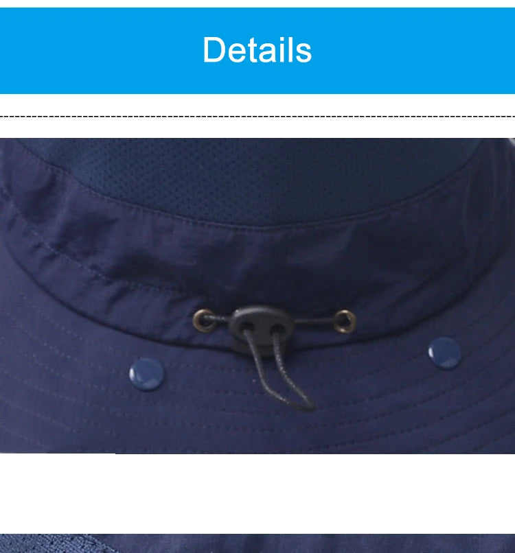 Waterproof Bucket Hat – Sun Protection Boonie Hat for Fishing & Hiking