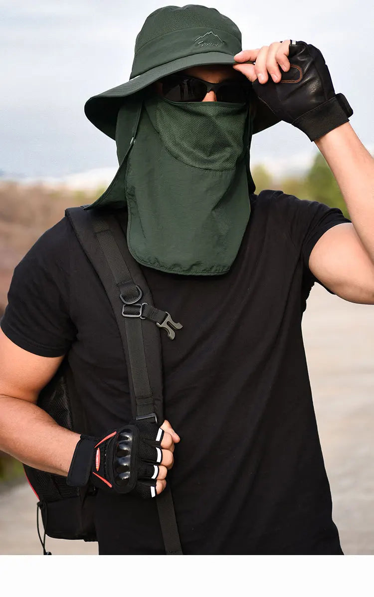 Waterproof Bucket Hat – Sun Protection Boonie Hat for Fishing & Hiking