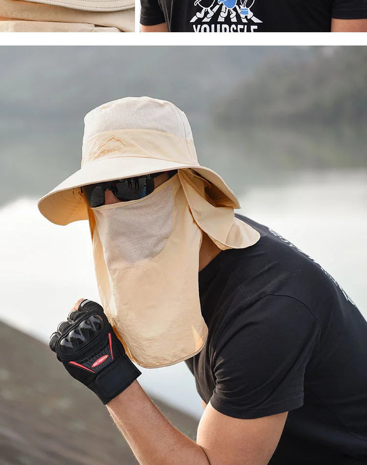 Waterproof Bucket Hat – Sun Protection Boonie Hat for Fishing & Hiking