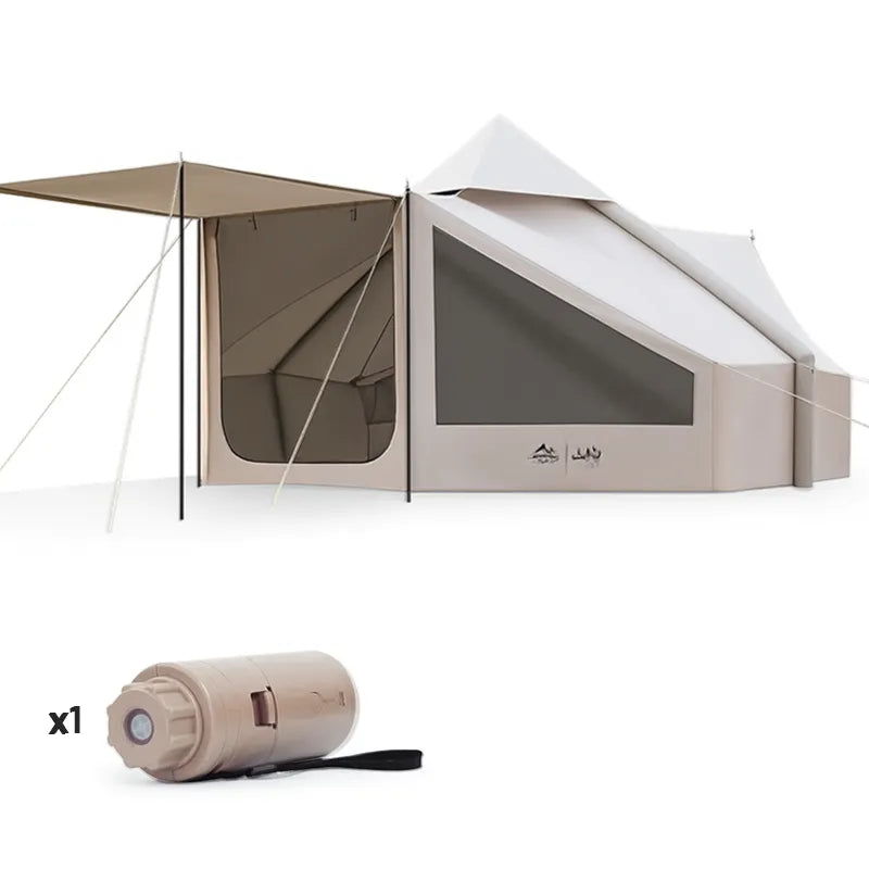 Oxford Cloth Inflatable Tent – Automatic Waterproof & Sunproof Camping Shelter