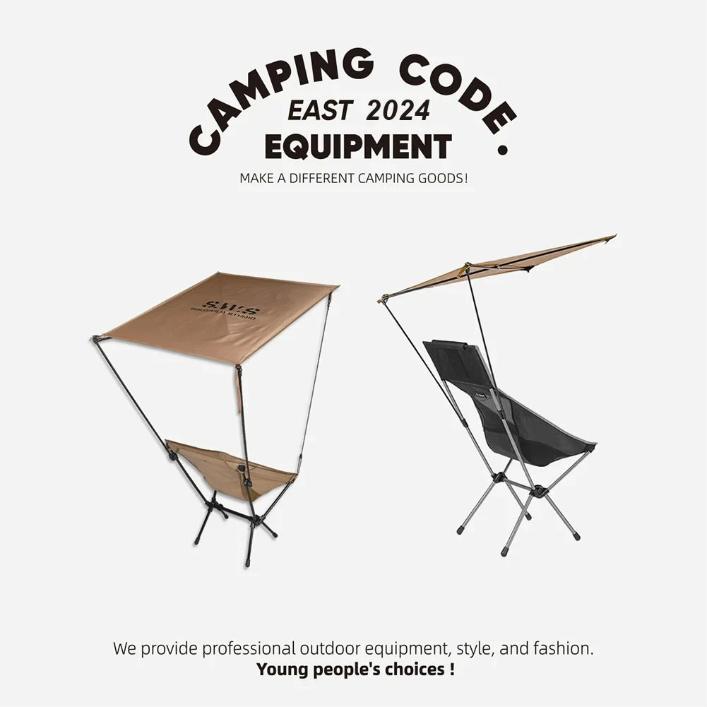 WellHike Folding Moon Chair – Lightweight Square Frame Beach & Picnic Chair