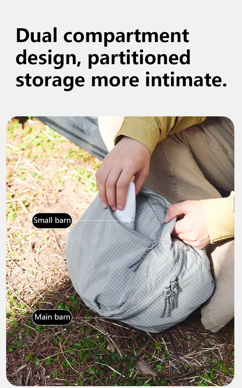 Naturehike Ultralight Camping Organizer Backpack – Splash-Proof & Washable