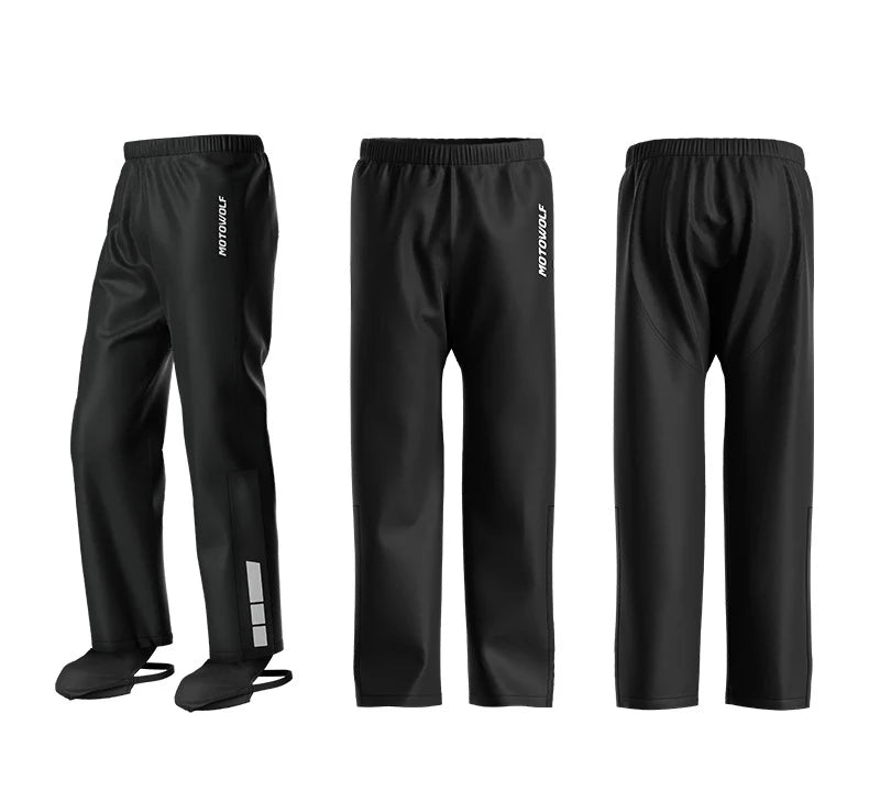 Motorcycle Raincoat Suit – Waterproof Jacket & Trousers for Camping Hiking & Cycling