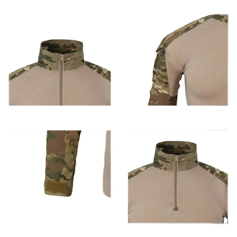 Tactical Camouflage Suit – Outdoor Military Shirt & Trousers Set