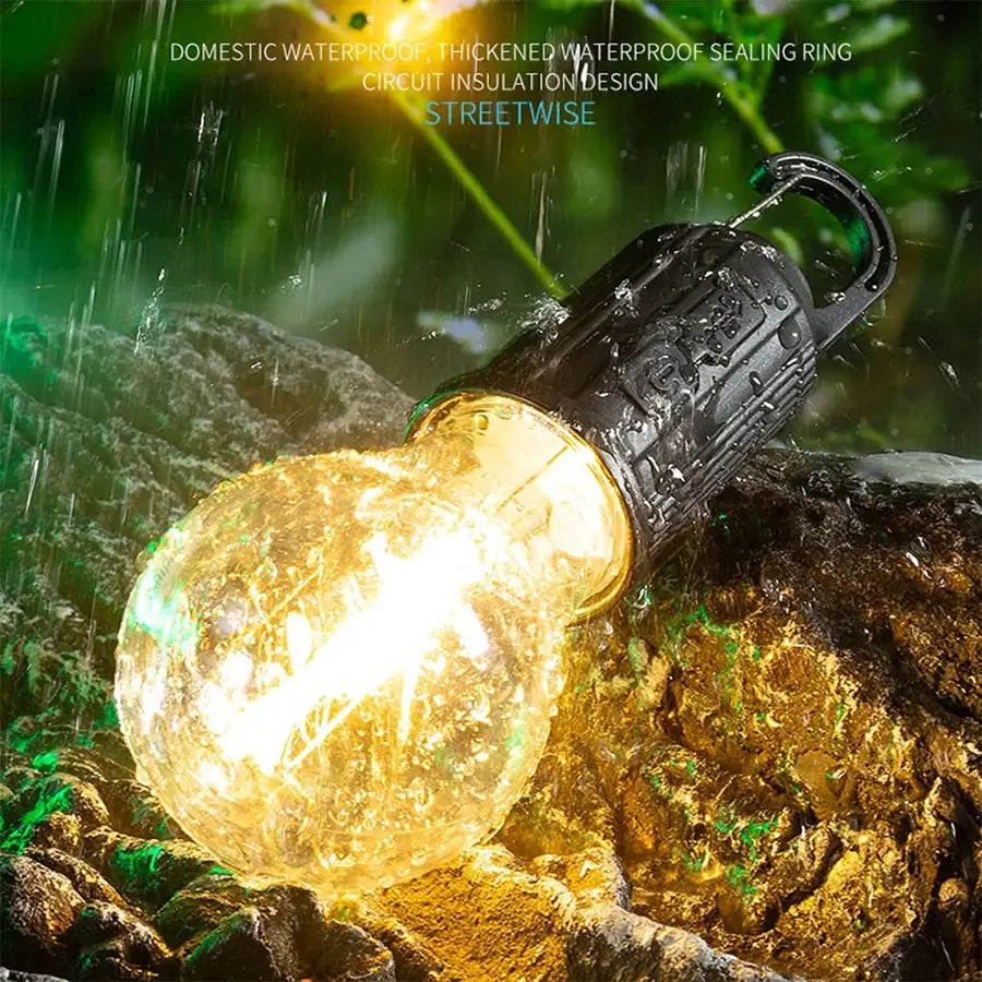 LED Camping Light – Type-C Rechargeable Waterproof Lamp (400 mAh 100 lm)