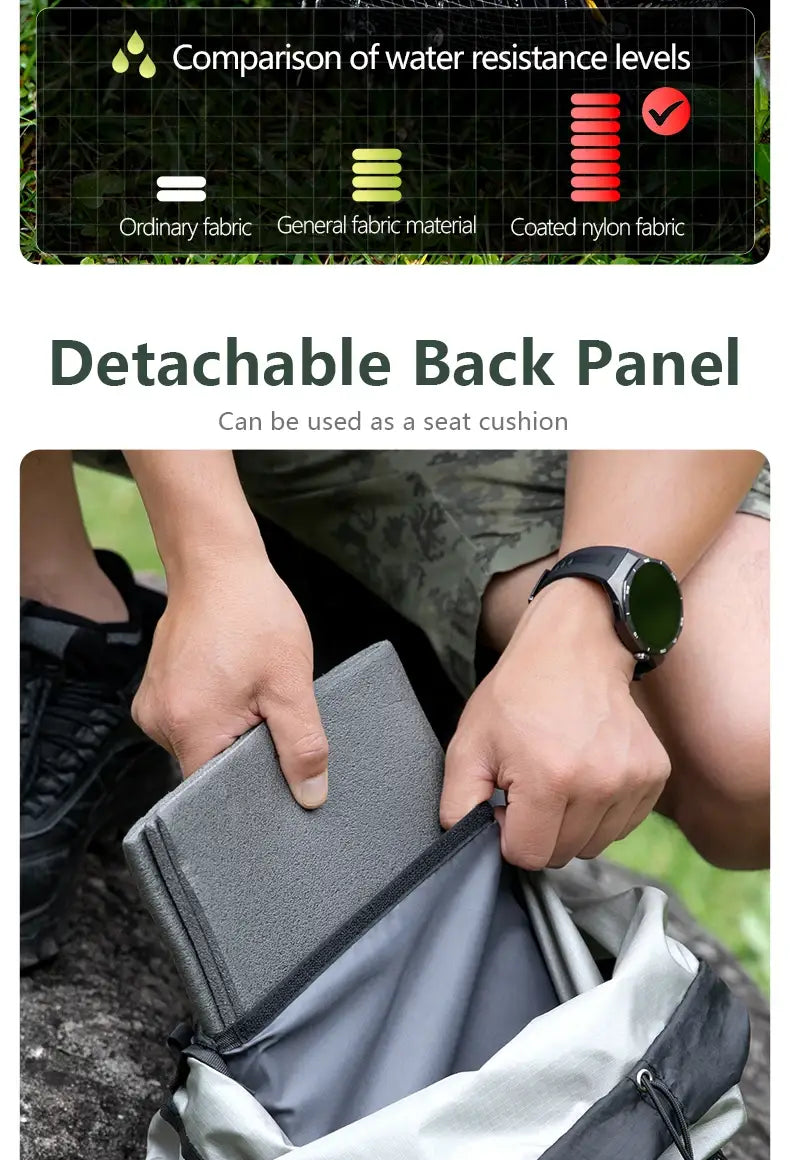 Bisinna Camping Backpack 25-35L – Ultralight Travel Hiking Bag for Men & Women