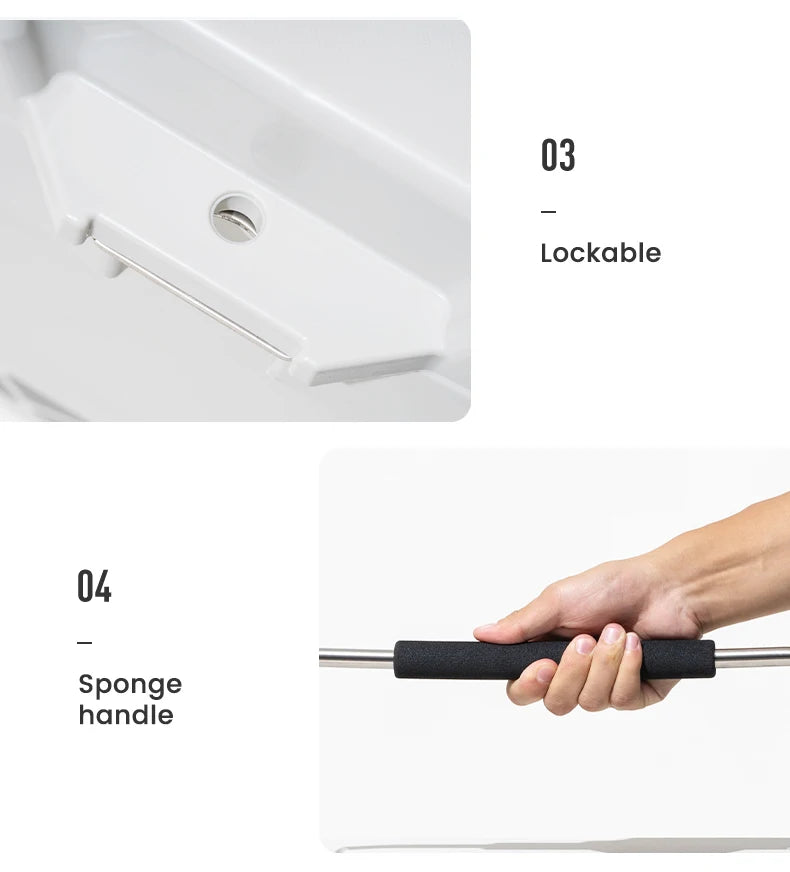 Mobi Garden 25 L Camping Ice Box – Portable Cooler for Food & Drinks