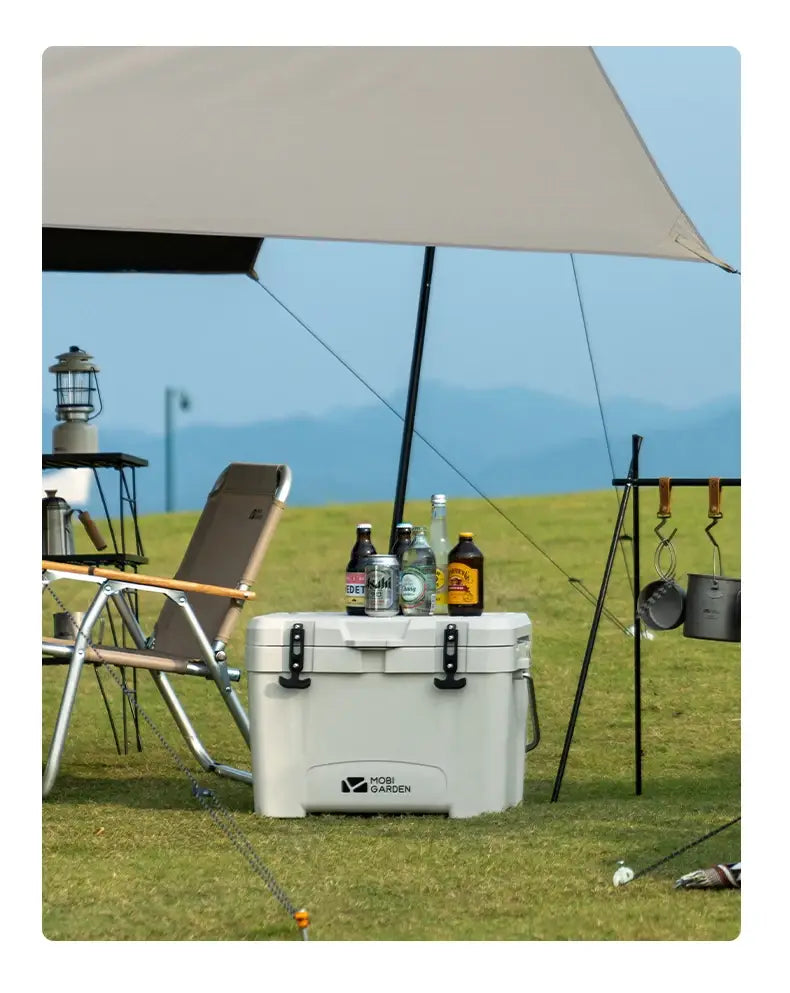 Mobi Garden 25 L Camping Ice Box – Portable Cooler for Food & Drinks