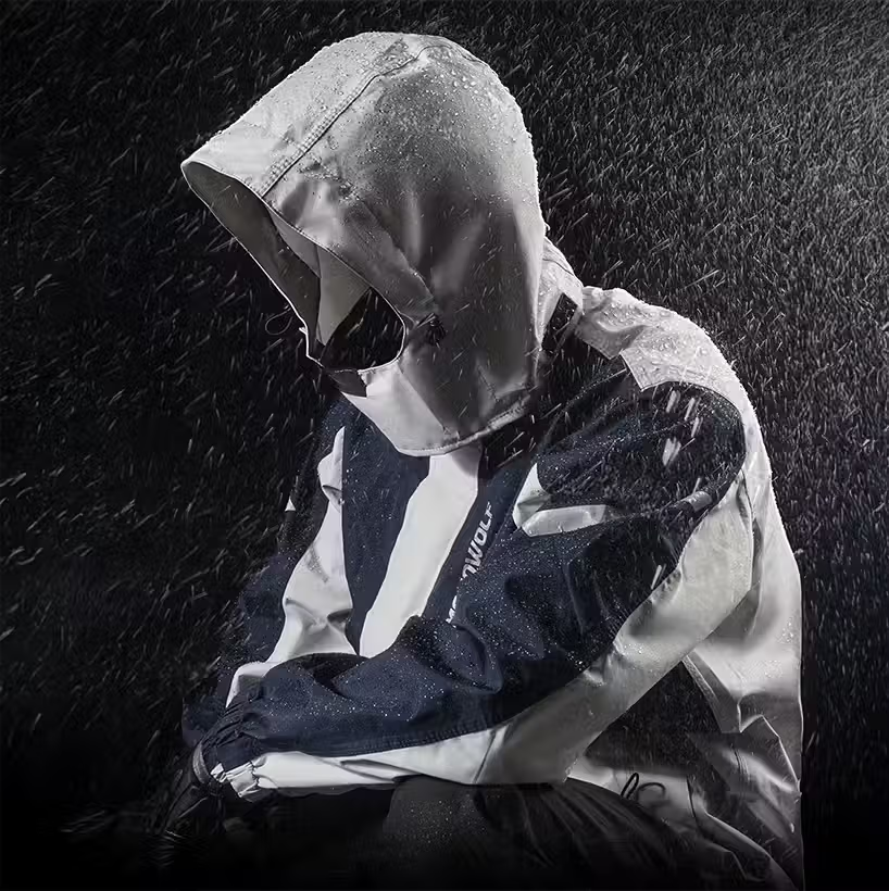 Motorcycle Raincoat Suit – Waterproof Jacket & Trousers for Camping, Hiking & Cycling