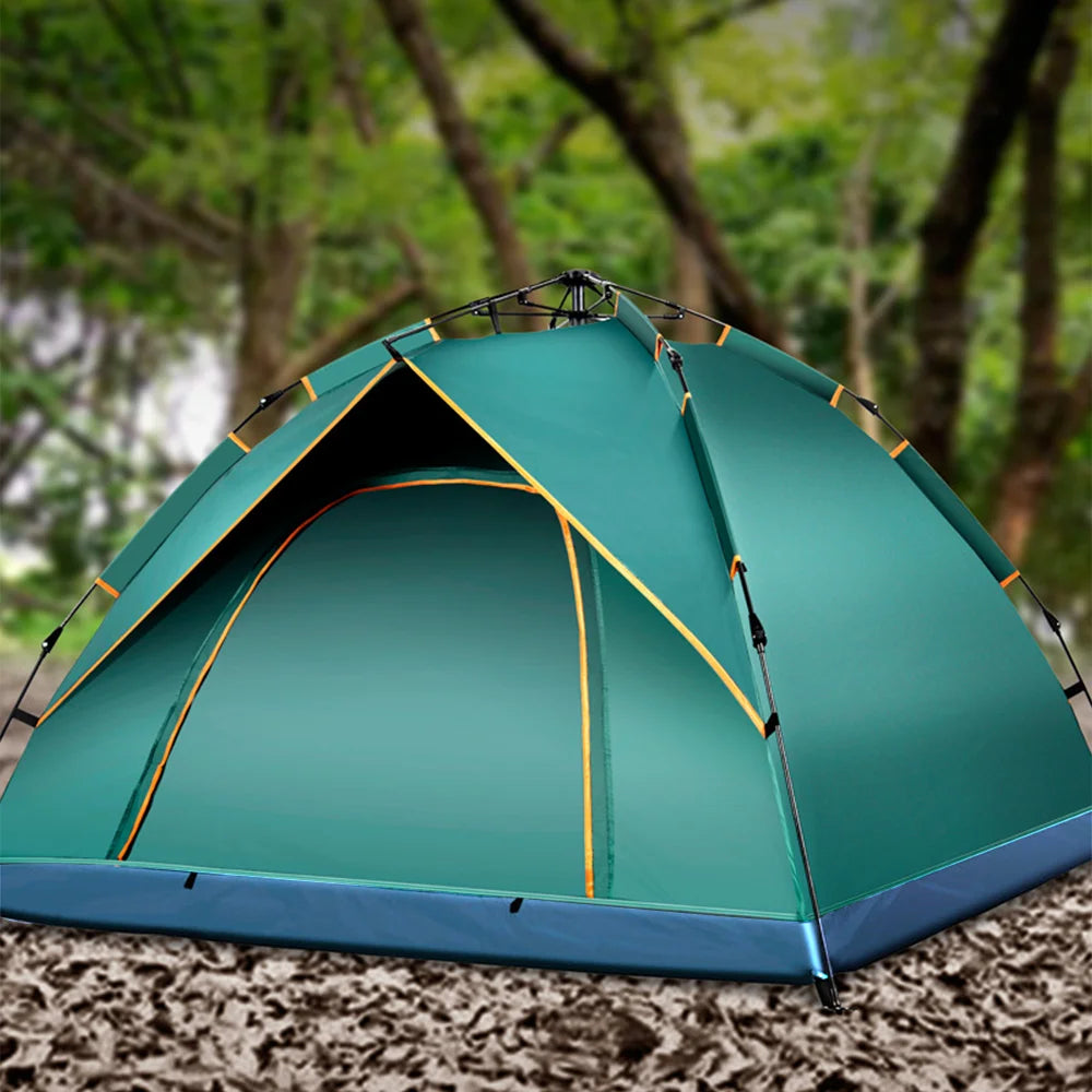 Automatic Camping Tent – Waterproof Folding Shelter for 3–4 People
