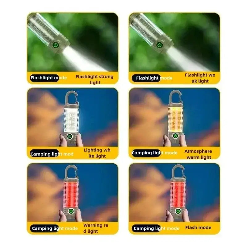 Rechargeable LED Camping Light – Portable Waterproof Lantern