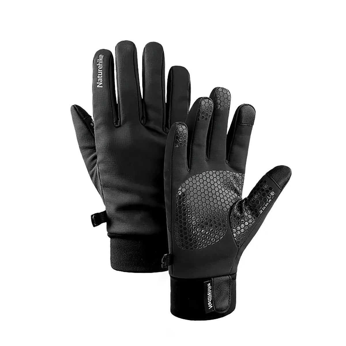 Naturehike NH19S005-T Winter Gloves – Insulated Fleece Touchscreen Anti-Slip