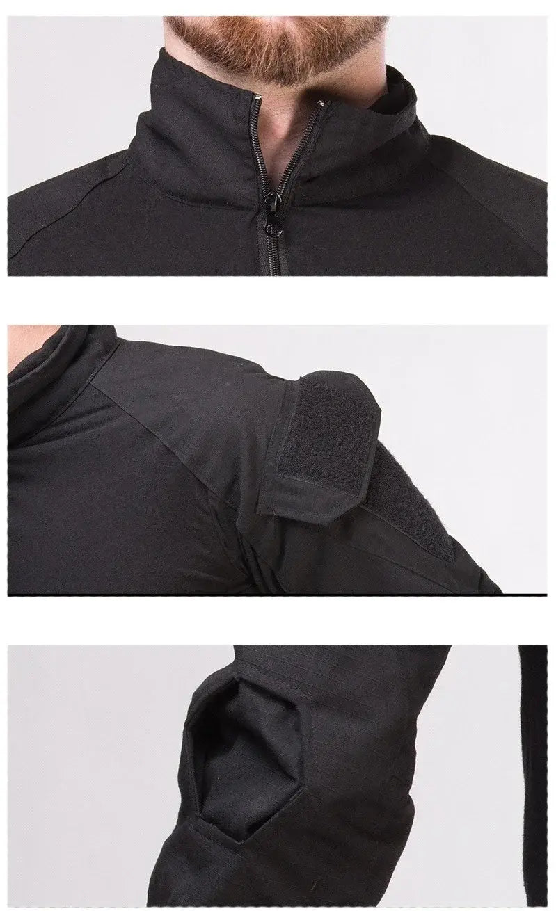 Tactical Camouflage Suit – Outdoor Military Shirt & Trousers Set