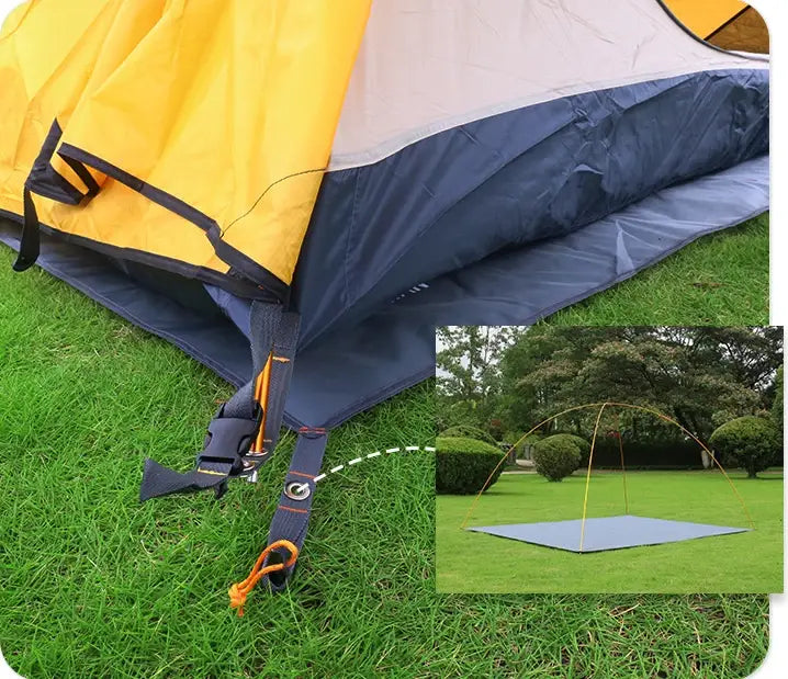 Hikeman Camping Mat – Waterproof 210D Oxford Ground Sheet for Tent or Picnic