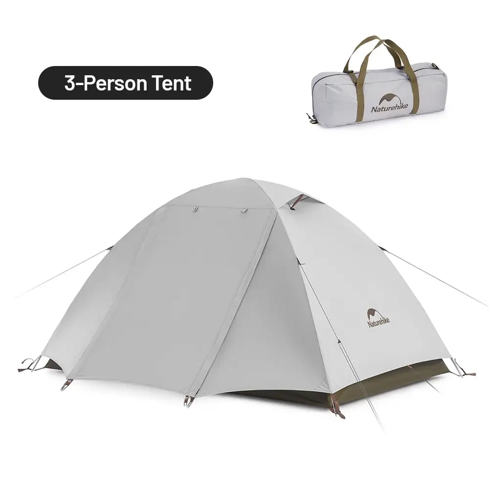 Naturehike Waterproof Camping Tent – UPF50 Sun Shelter for 2–3 People