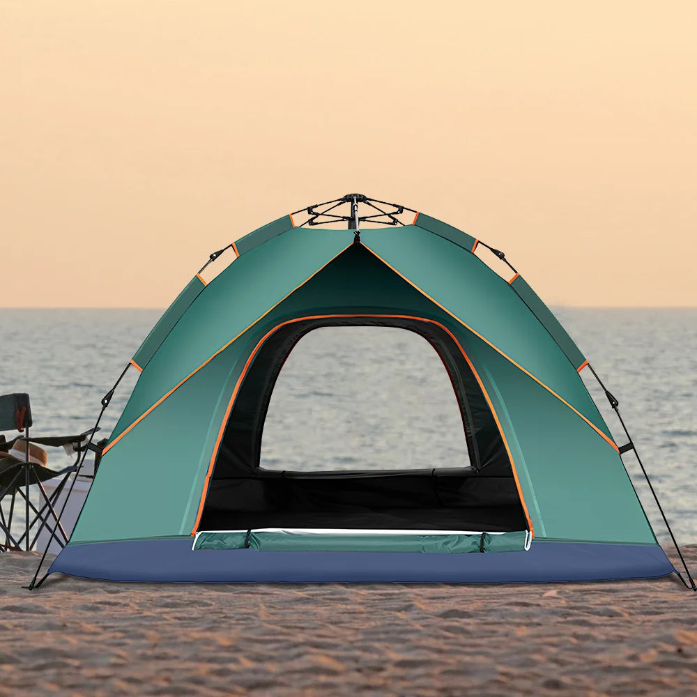 Automatic Camping Tent – Waterproof Folding Shelter for 3–4 People