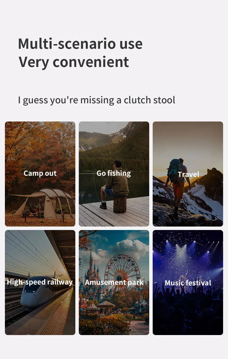 Pacoone Golden Folding Chair – Aluminium Alloy Camping Seat with Carry Bag