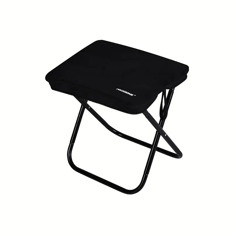 PACOONE Outdoor Camping Chair Golden Aluminum Alloy Folding Chair With Bag Stool Seat Fishing Camping