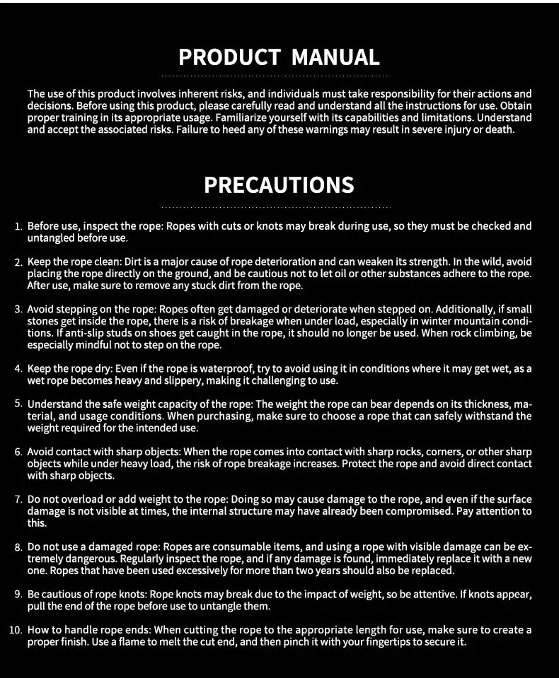 550 Paracord 9-Core Survival Rope – 4mm Military-Grade Cord for Camping