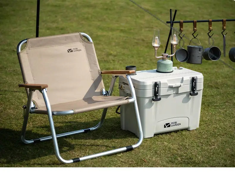 Mobi Garden 25 L Camping Ice Box – Portable Cooler for Food & Drinks