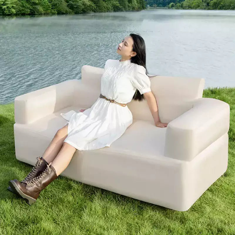 LohasCamping Inflatable Air Sofa – Portable Waterproof Lazy Chair for Outdoor & Home
