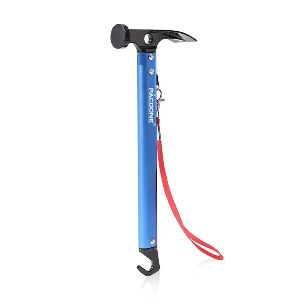 Aluminium-Alloy Survival Hammer Multi-Tool for Camping & Emergency - Blue - Aluminium-Alloy Survival Hammer Multi-Tool