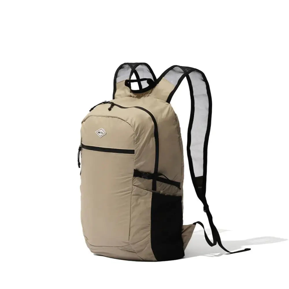 Mobi Garden Ultralight Foldable Backpack – Waterproof Portable Travel Bag - Sand - Mobi Garden Ultralight Foldable