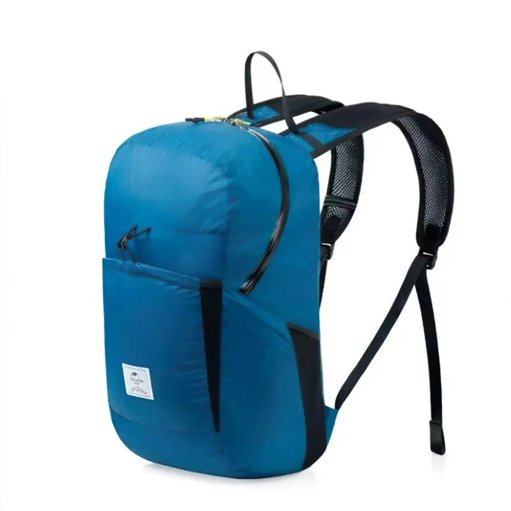 Naturehike 22L Ultralight Hiking Backpack – Foldable Waterproof Travel Bag - Blue - 22L - Naturehike 22L Ultralight