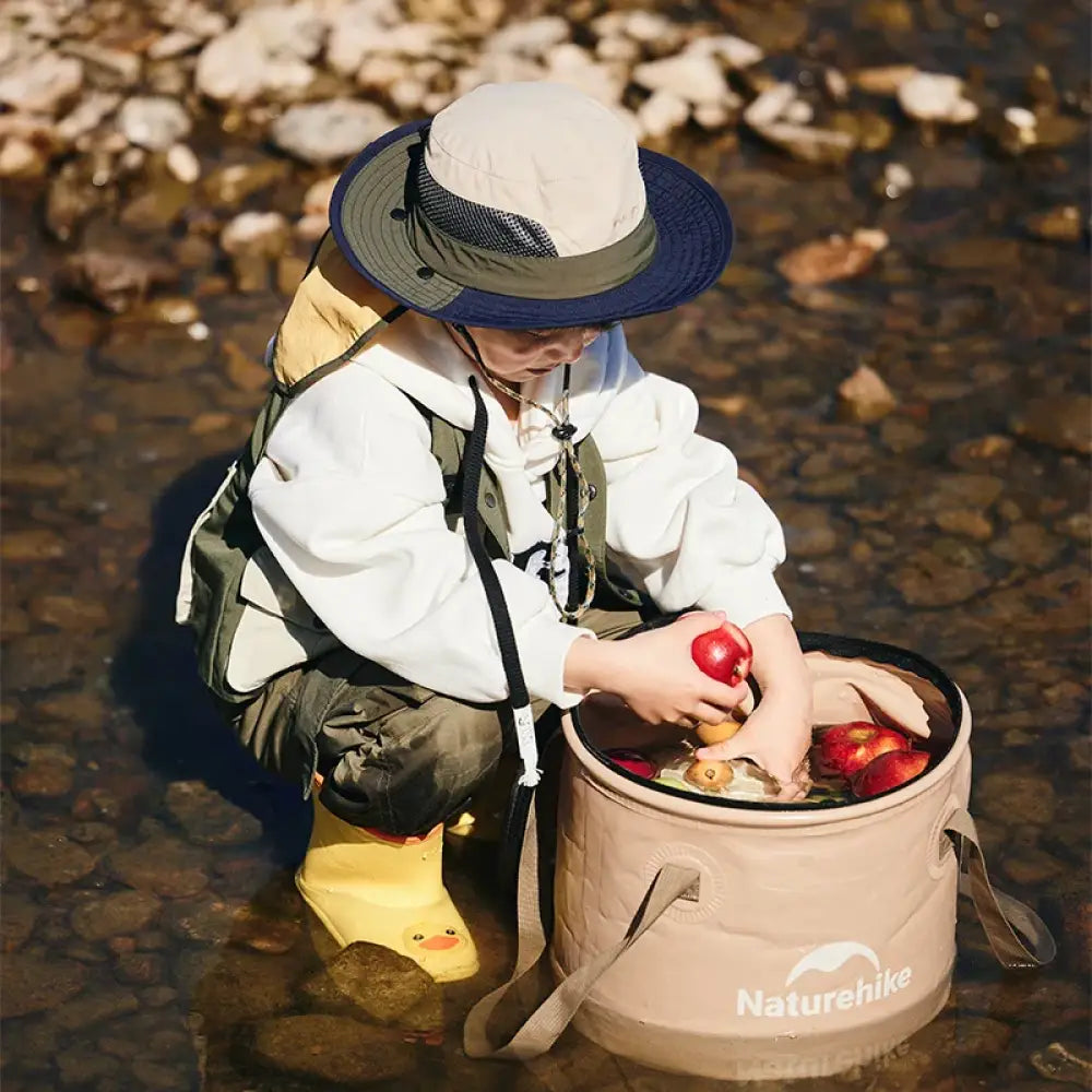 Naturehike Collapsible Camping Basin – Portable Waterproof Folding Sink (10L / 20L) - Naturehike Collapsible Camping