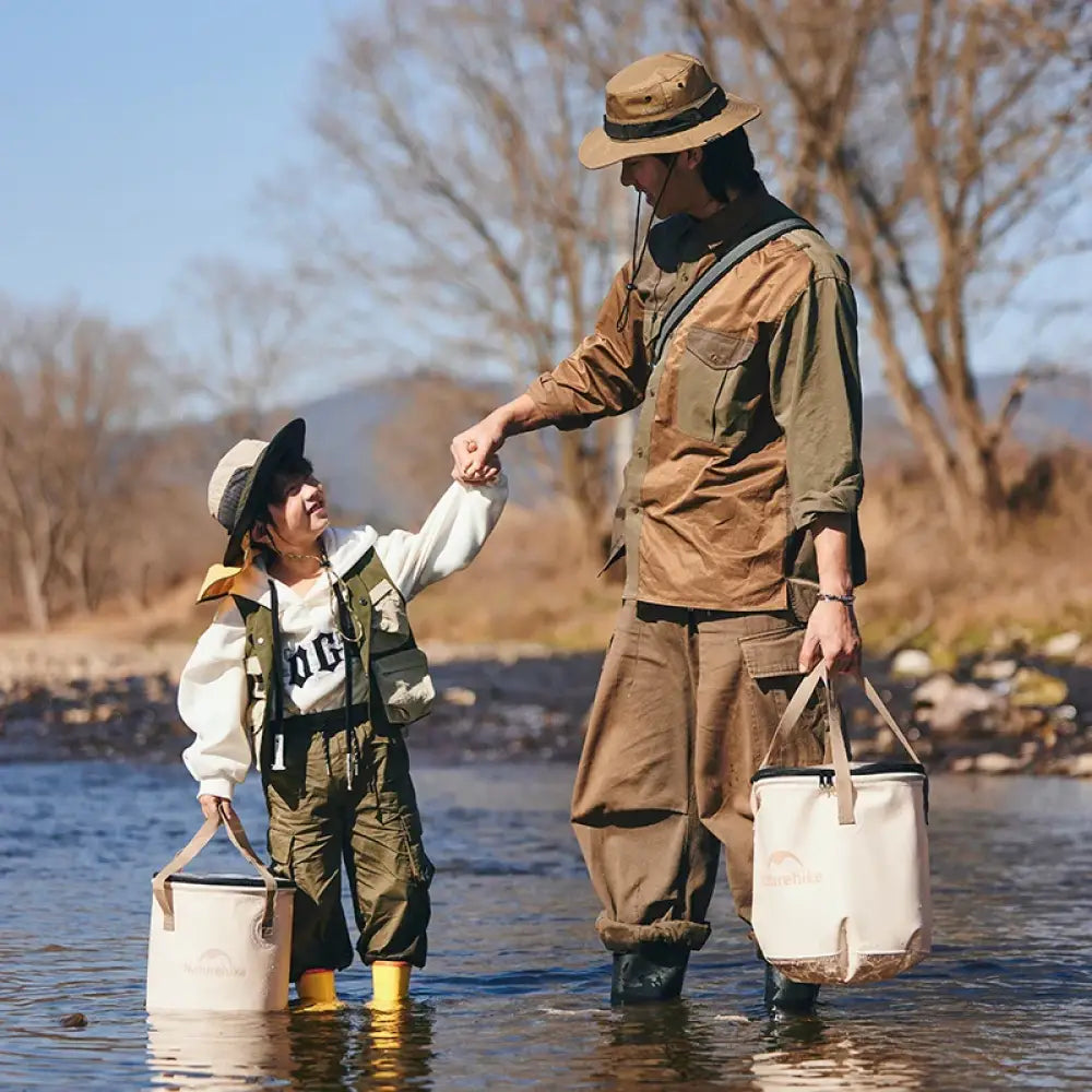 Naturehike Collapsible Camping Basin – Portable Waterproof Folding Sink (10L / 20L) - Naturehike Collapsible Camping