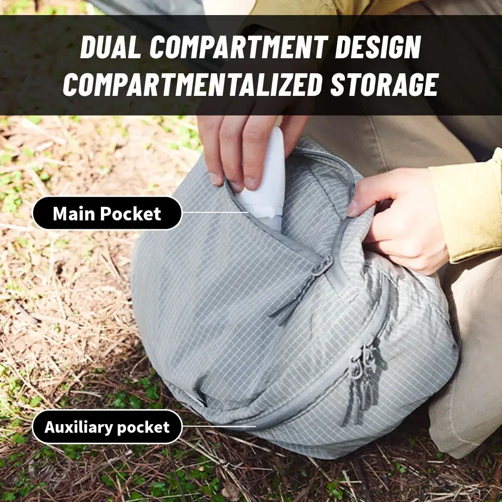 Naturehike Ultralight Camping Organizer Backpack – Splash-Proof & Washable - Naturehike Ultralight Camping Organizer